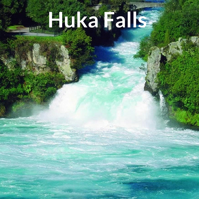 Huka Falls to do in Taupo